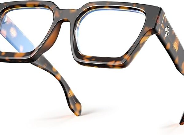 Blue Light Blocking Glasses with TR90 Rectangle Frame
